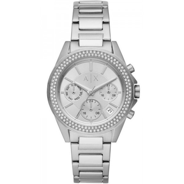 womens armani exchange chronograph watch