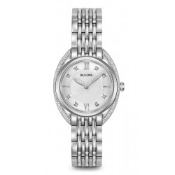 Kaufen Sie Bulova Damenuhr Curv Diamonds 96R212 Quartz