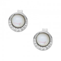 Boucles d'Oreilles Fossil Femme Sterling Silver JFS00577040