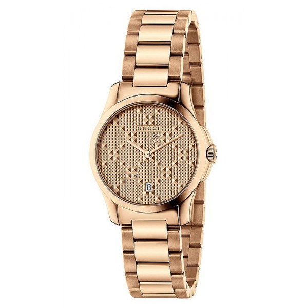 gucci women's rose gold watches