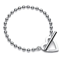 Buy Gucci Ladies Bracelet Toggle Heart YBA181447001016