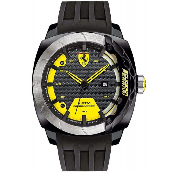 Buy Scuderia Ferrari Men's Watch Aerodinamico 0830204