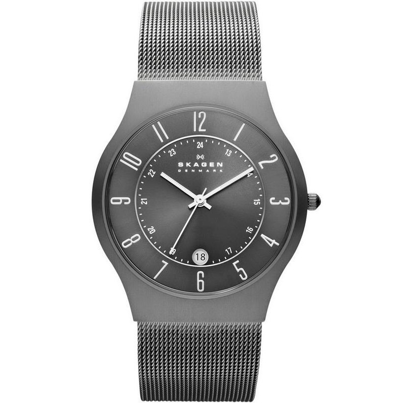 Skagen Men's Watch Grenen Titanium 233XLTTM - New Fashion Jewelry