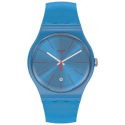 Swatch Unisex Watch New Gent Lagoonazing SUOS401