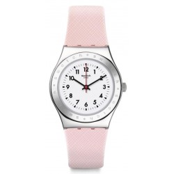 Swatch Damenuhr Irony Medium Pink Reflexion YLS200