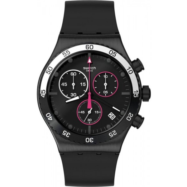 Swatch Herrenuhr Irony Chrono Magenta At Night YVB413 kaufen