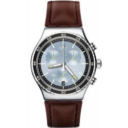 Swatch Herrenuhr Irony Chrono Stock Xchange YVS429