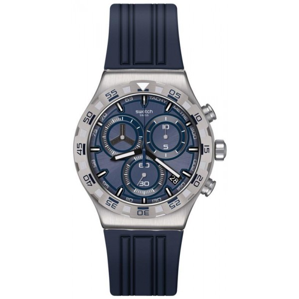 Swatch Herrenuhr Irony Chrono Teckno Blue YVS473 kaufen