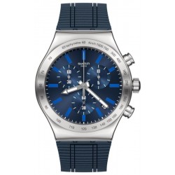 Swatch Herrenuhr Irony Chrono Electric Blue YVS478