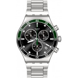 Orologio Swatch Uomo Irony Chrono Dark Green Irony YVS506G